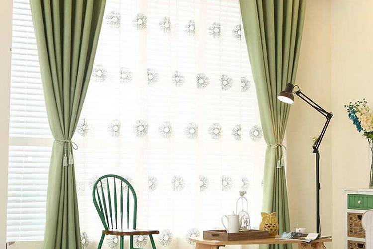the study curtains